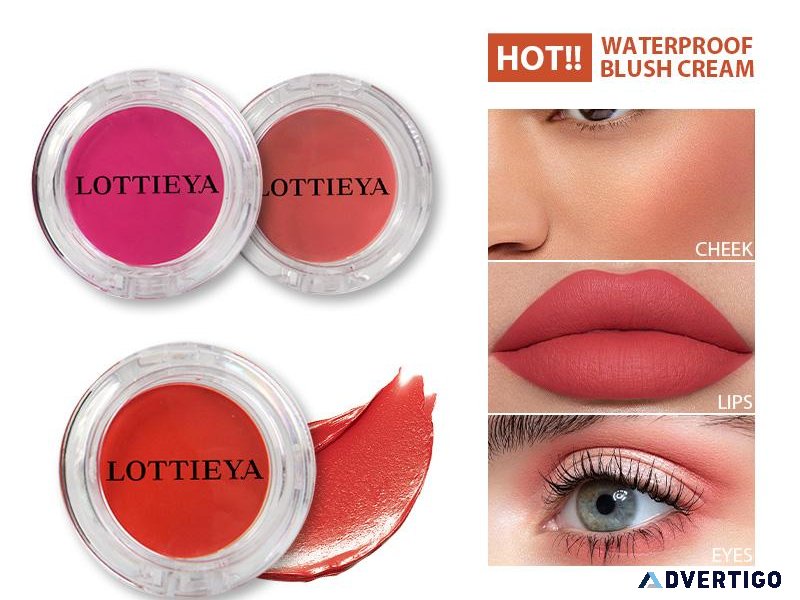 Natural Waterproof Blush Cream