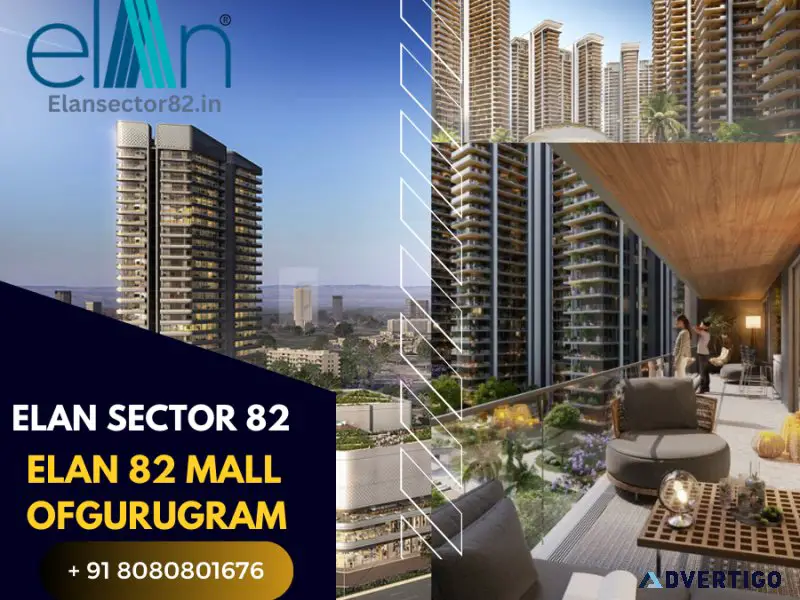 Elan sector 82 new launch commercial