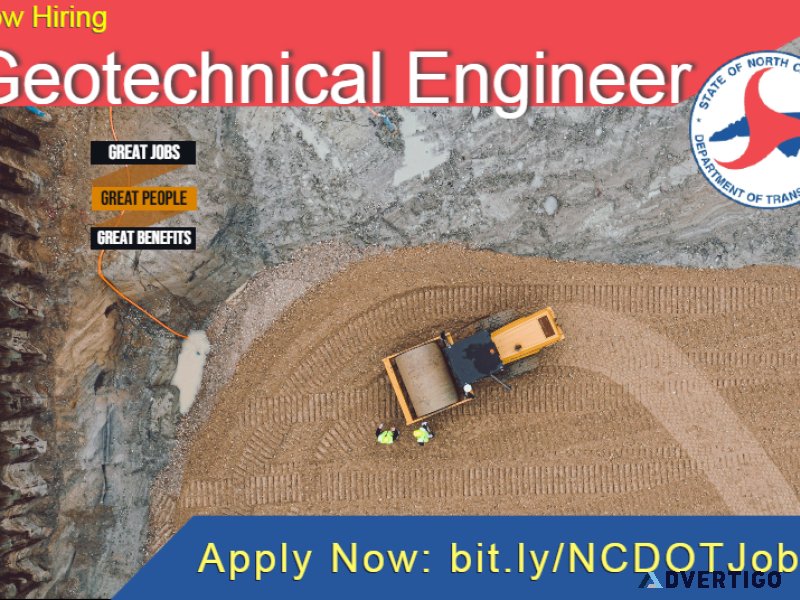 Geotechnical Engineer III - NEW HIGHER SALARY