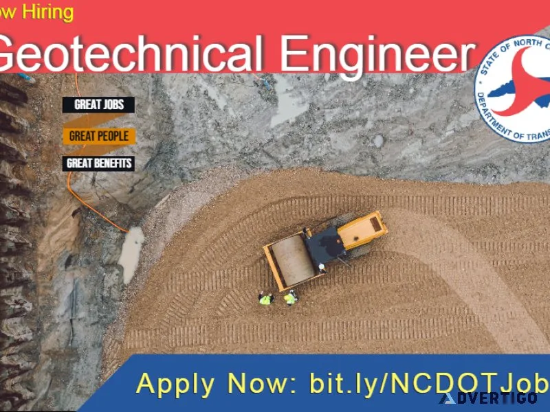 Geotechnical Engineer III - NEW HIGHER SALARY