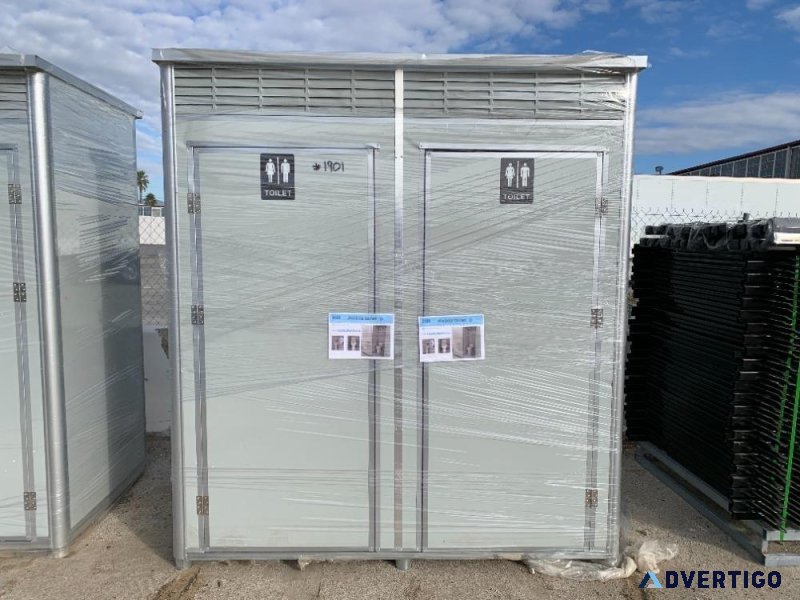 UNUSED HOS HSM2 DOUBLE MOBILE TOILET 1901