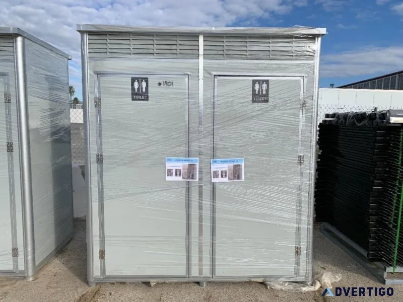 UNUSED HOS HSM2 DOUBLE MOBILE TOILET 1901