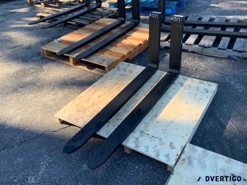 UNUSED 48" FORKS 1517