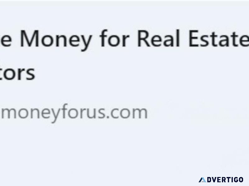 We give loans to 3 specific types of real estate investors.