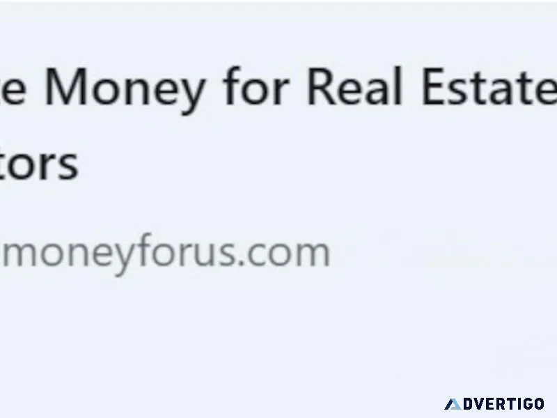 We give loans to 3 specific types of real estate investors.