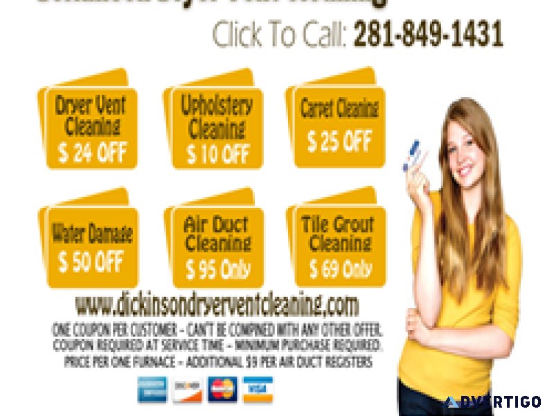 Dickinson Dryer Vent Cleaning TX