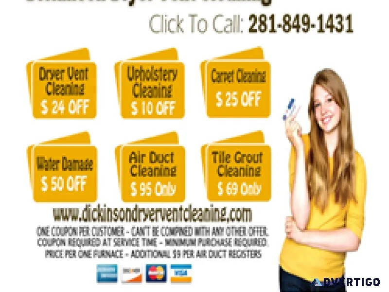 Dickinson Dryer Vent Cleaning TX