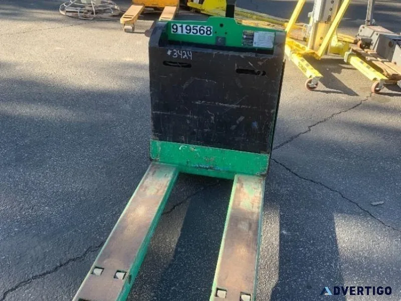 2016 YALE MPB045VGN24T2746 ELECTRIC PALLET JACK 3424