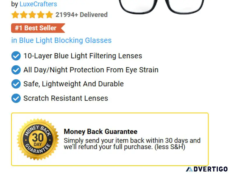 BLU-V SPECS GLASSES 50% OFF