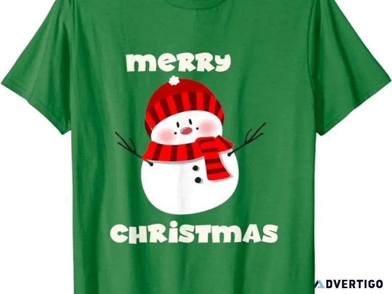 Merry Christmas Snowman T-Shirt