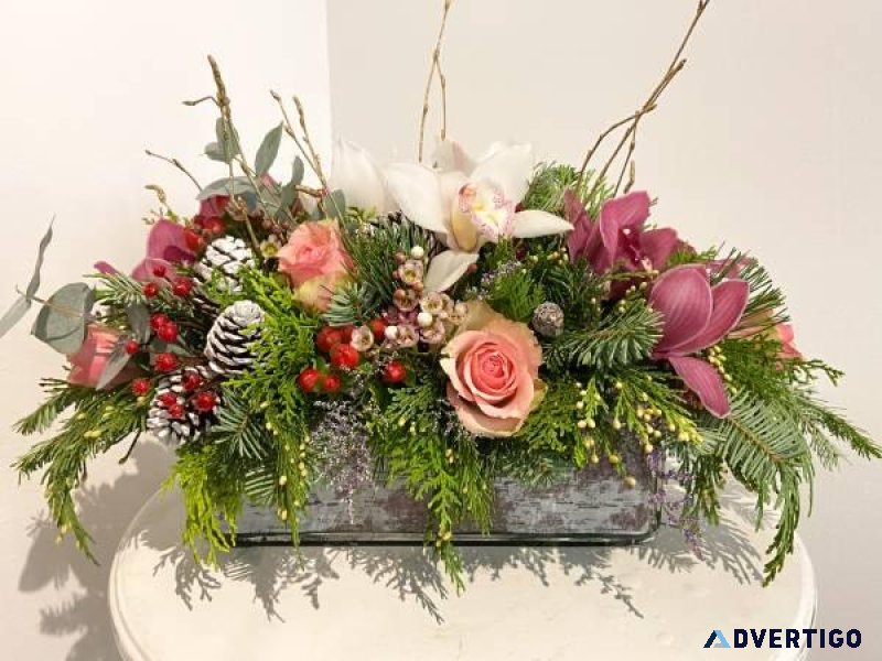 Carol  Christmas Flower Arrangement