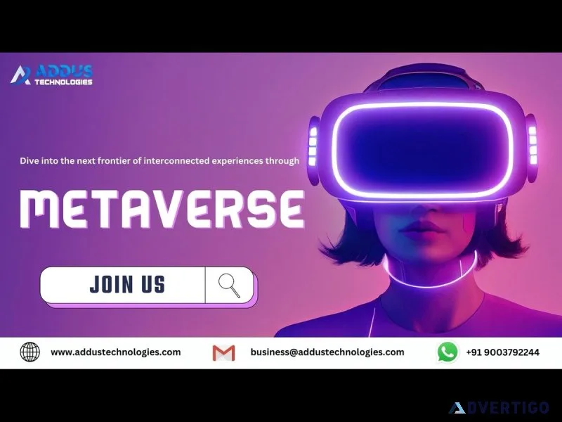 Metaverse development company - addus technologies