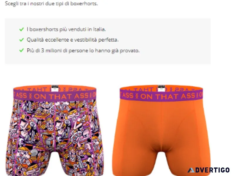 Inizia la tua prova di boxer