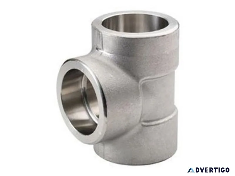 Socket weld equal tee exporters in india