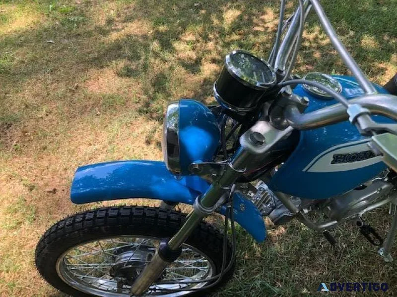 SL70 Honda restored Blue