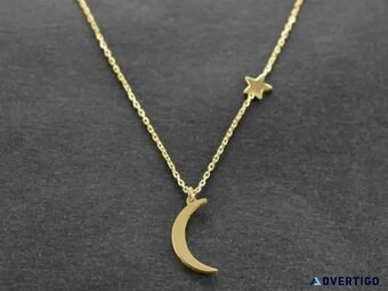 Moon Star Pendant