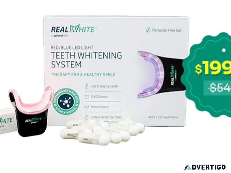 Whitens Teeth Up To 6 Shades In Less Than 16 Minutes.