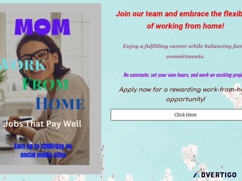 Remote Careers for Stay-at-Home Moms