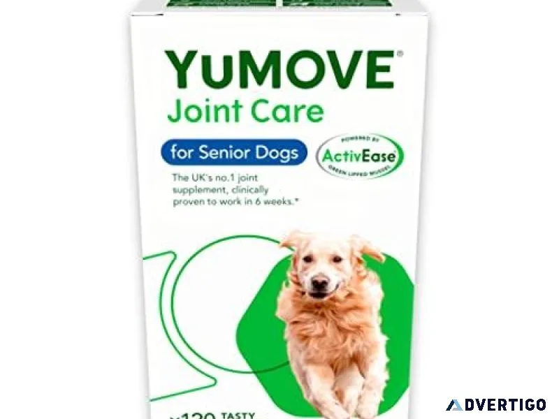 YuMOVE Senior Dog  High Strength Joint Supplement Bolton