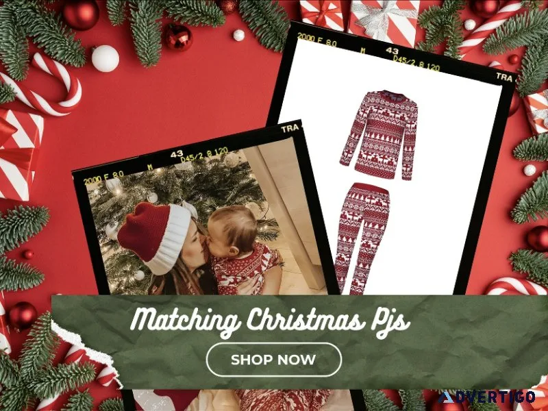 Cozy Chic Cute Christmas Pajamas for Festive Family Matching