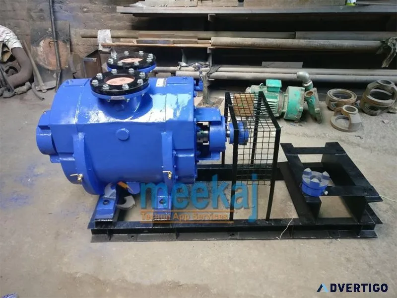 Water Ring Type Vacuum Pump Manufacturers
