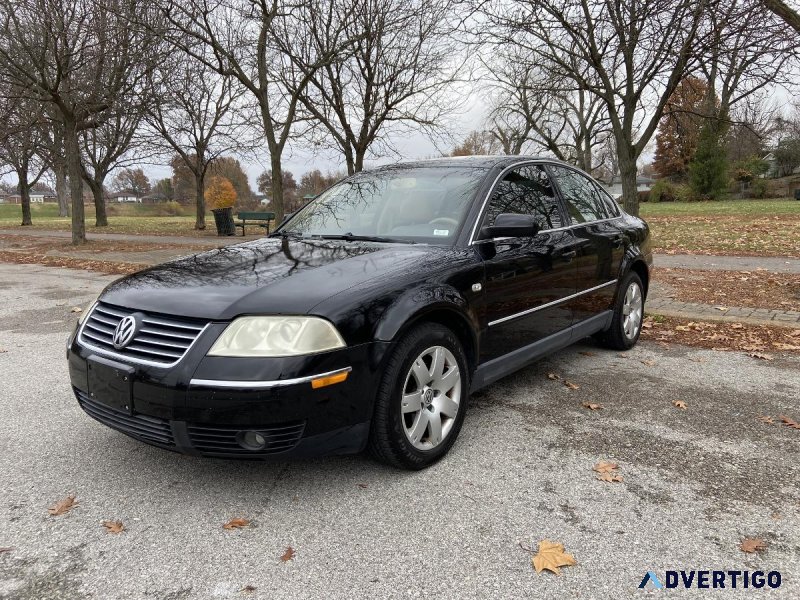 2003 VW Passat AWD GLX Leather Sunroof