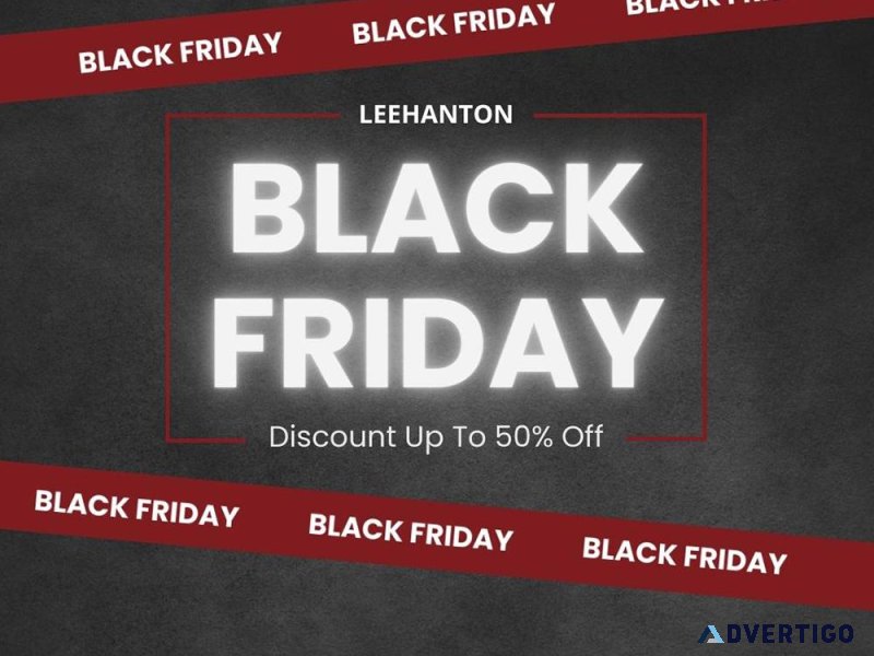Exclusive Black Friday Deals at LEEHANTON &ndash Shop Now