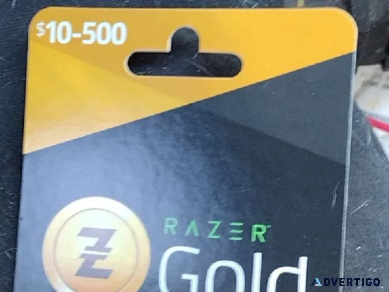 Christmas razer cards
