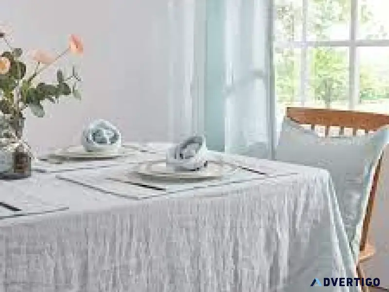 Shop Elegant Linen Tablecloths From Linendhed US