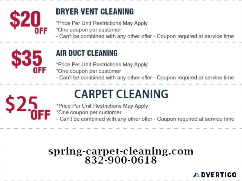 Spring Carpet Cleaning