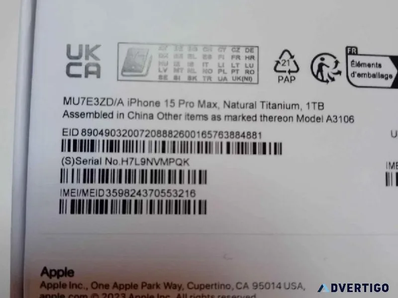 iPhone 15 pro max
