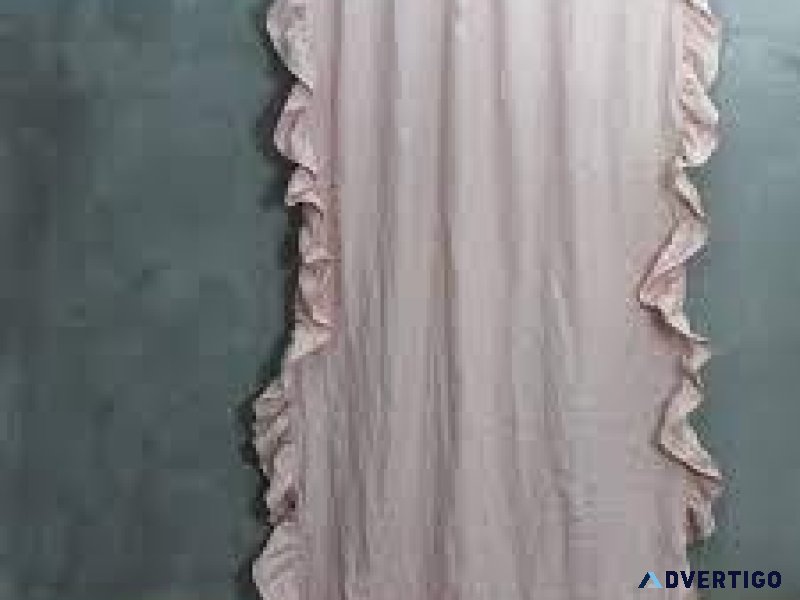 For Affordable Linen Ruffles Curtains Contact Us