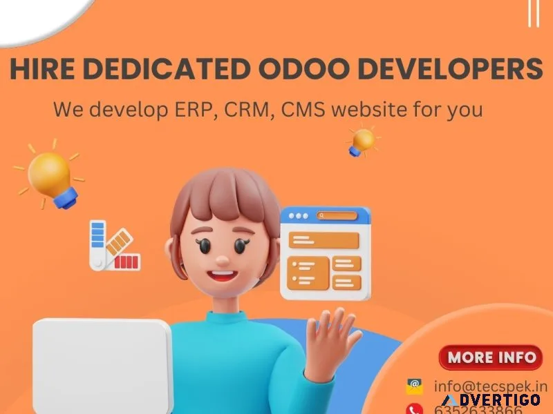 Hire dedicated odoo developers | tecspek