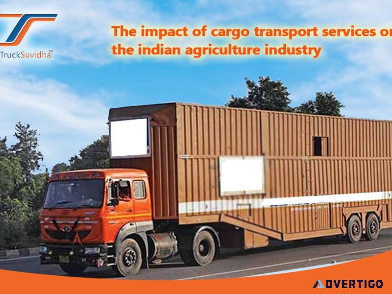 Truck suvidha: your trusted partner in cargo transport services