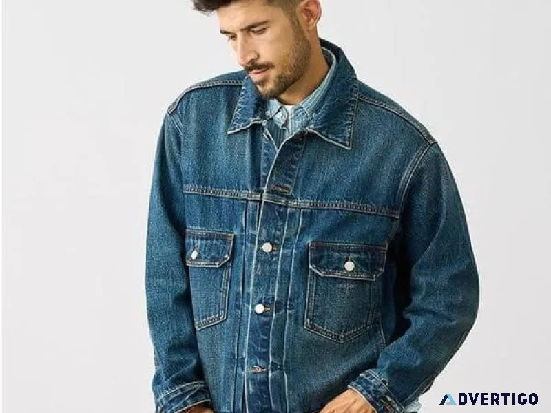 25% OFF on Contemporary Washed Denim Jackets at Zarta.co