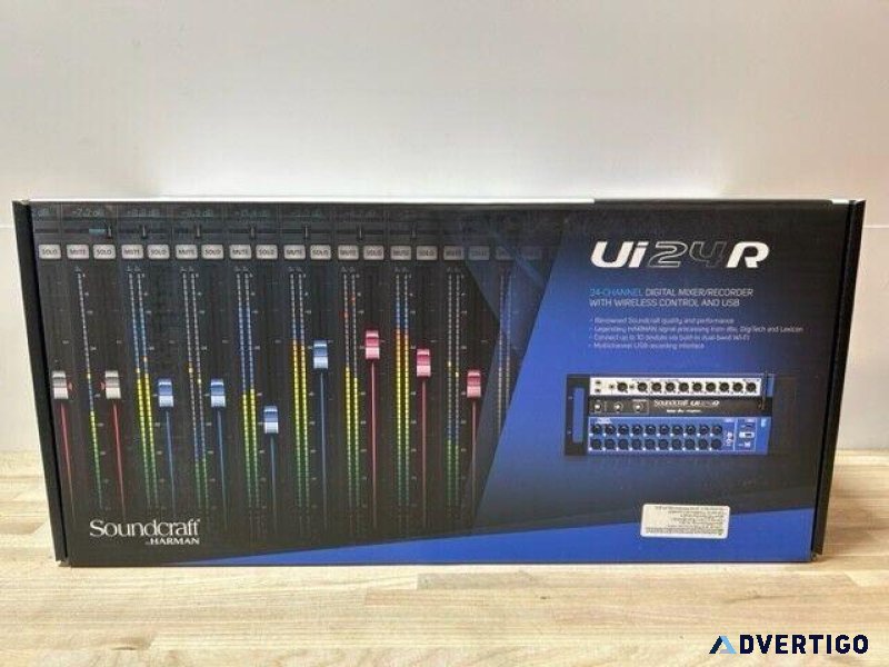 NEW Soundcraft Ui24R Wireless 24-channel Digital Mixer