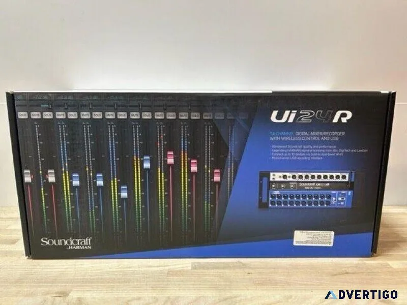NEW Soundcraft Ui24R Wireless 24-channel Digital Mixer