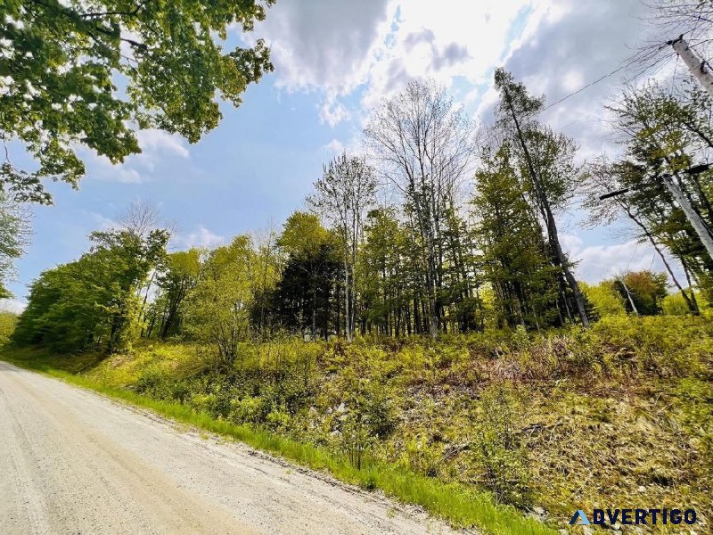 Marvelous private land minutes from Jay Peak resort