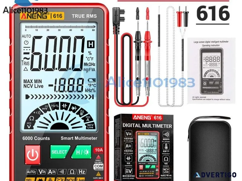 ANENG 616 Backlight Digital LCD Multimeter