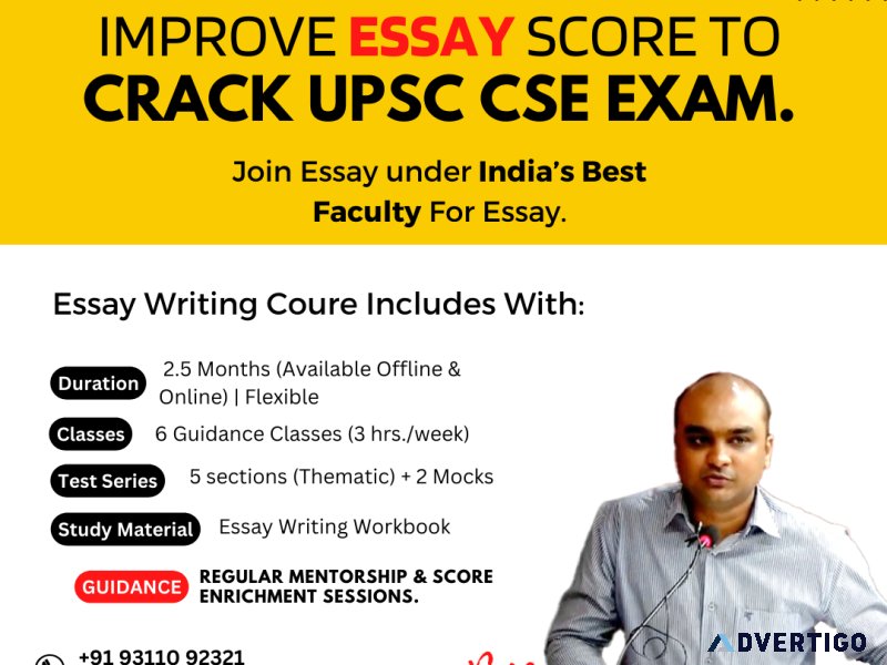 How do i write the effective essay for upsc mains?