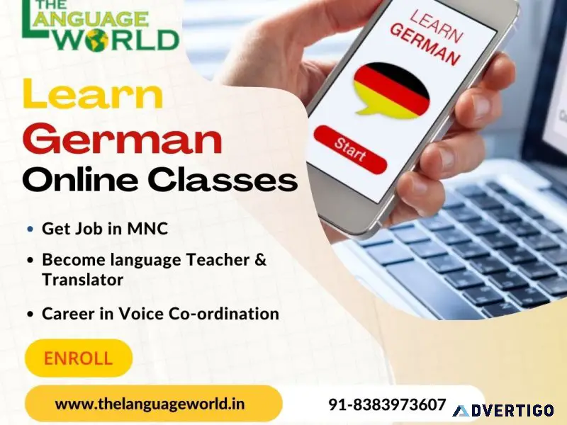 Best institute to learn german language in india online