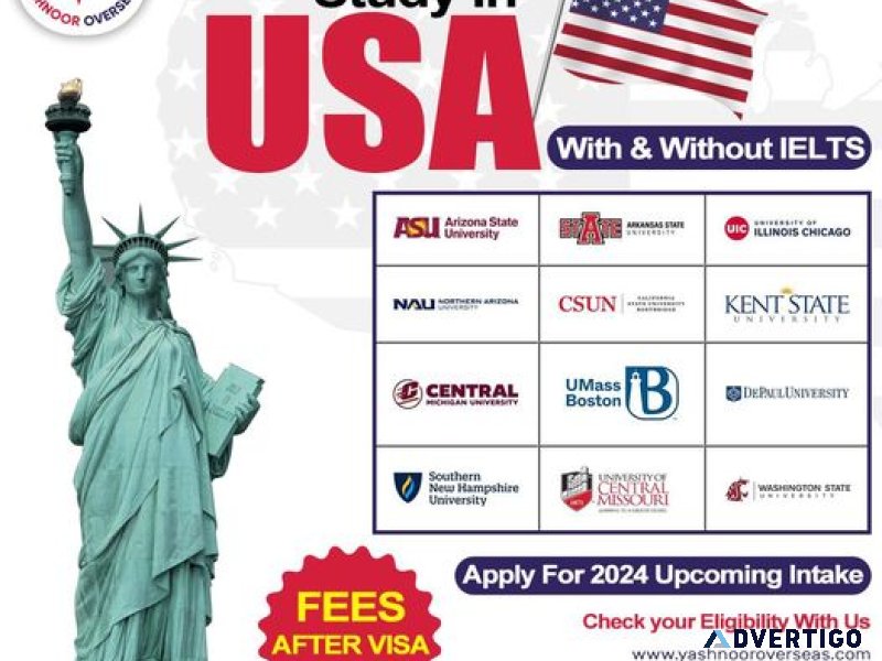 Study abroad consultants in mohali - study in usa