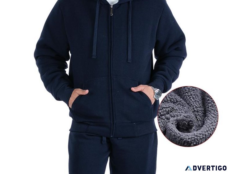 Christmas Sale Men s Fleece Jogger Set -Up To 40% Off