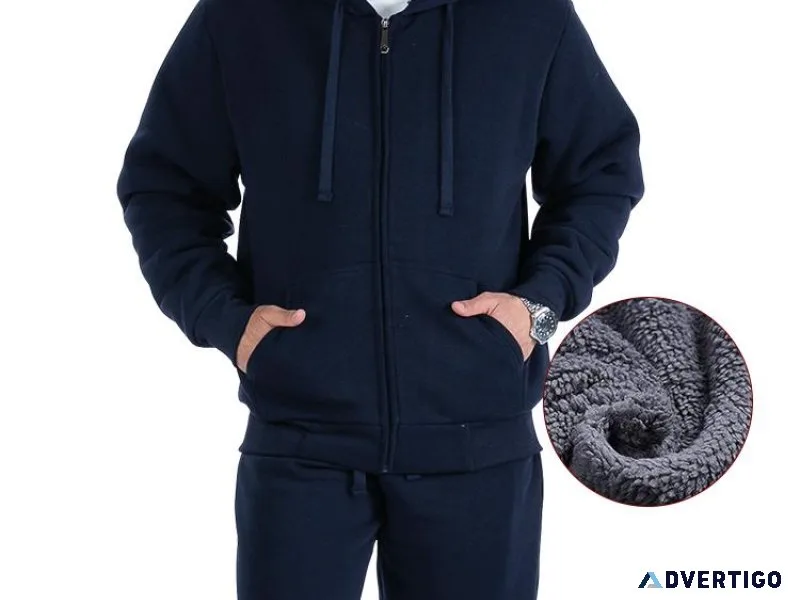 Christmas Sale Men s Fleece Jogger Set -Up To 40% Off