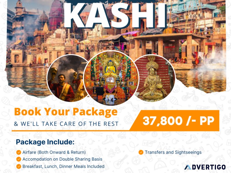 Kasi tour package from bangalore by flight | saishishir tours