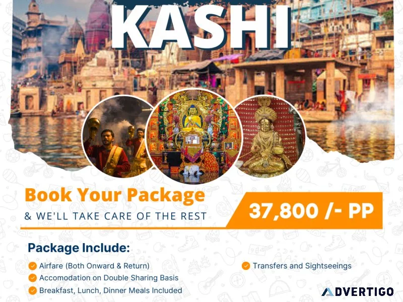 Kasi tour package from bangalore by flight | saishishir tours