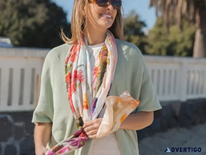 Chic Cotton Scarves for Women