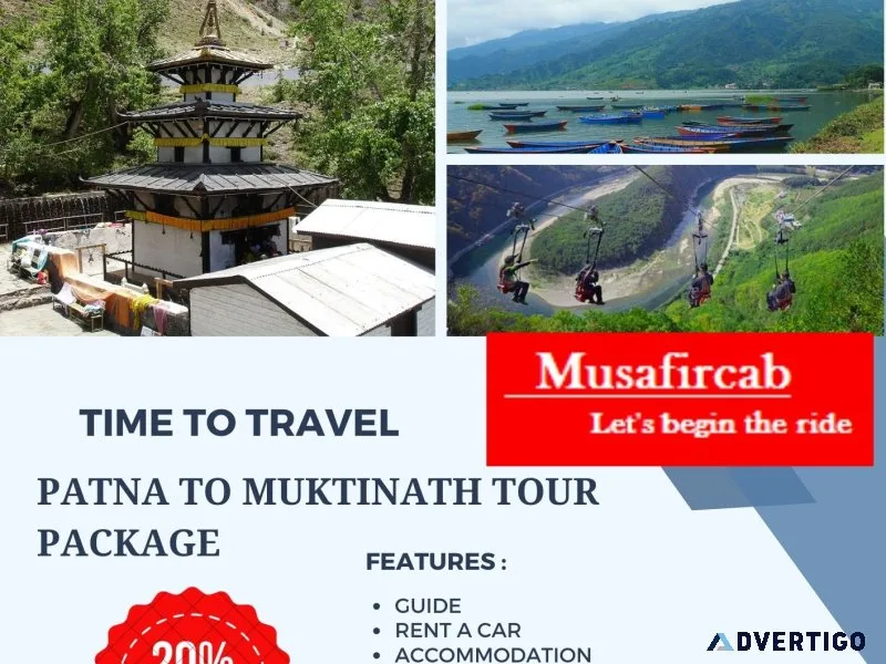Patna to muktinath tour package