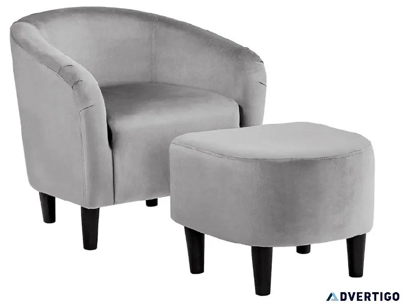 Chair and ottoman with FREE BONUSES