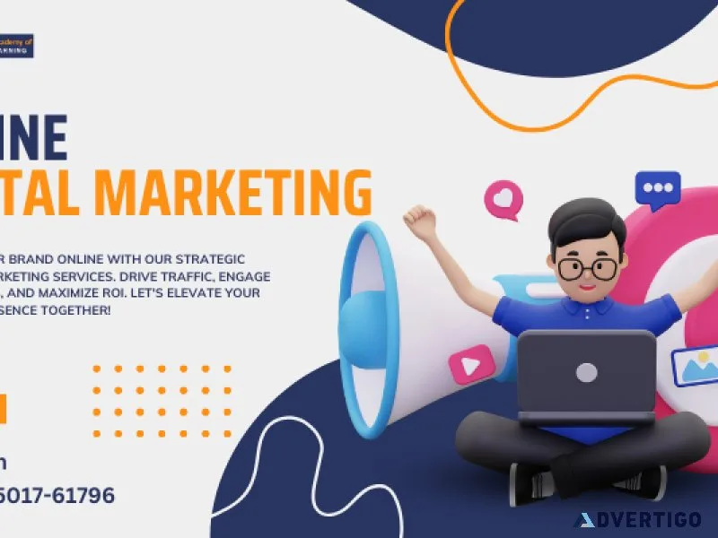Best online digital marketing course in zirakpur for students